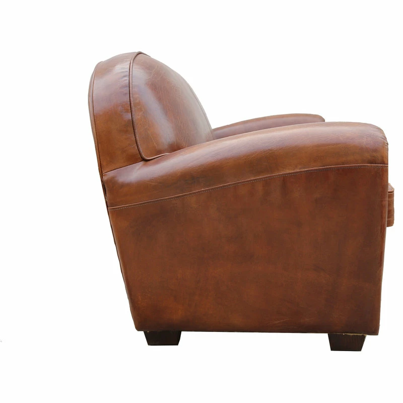 Best reviews of ๐ Pasargad Home Paris Club Genuine Leather Loveseat ๐ - Image 3