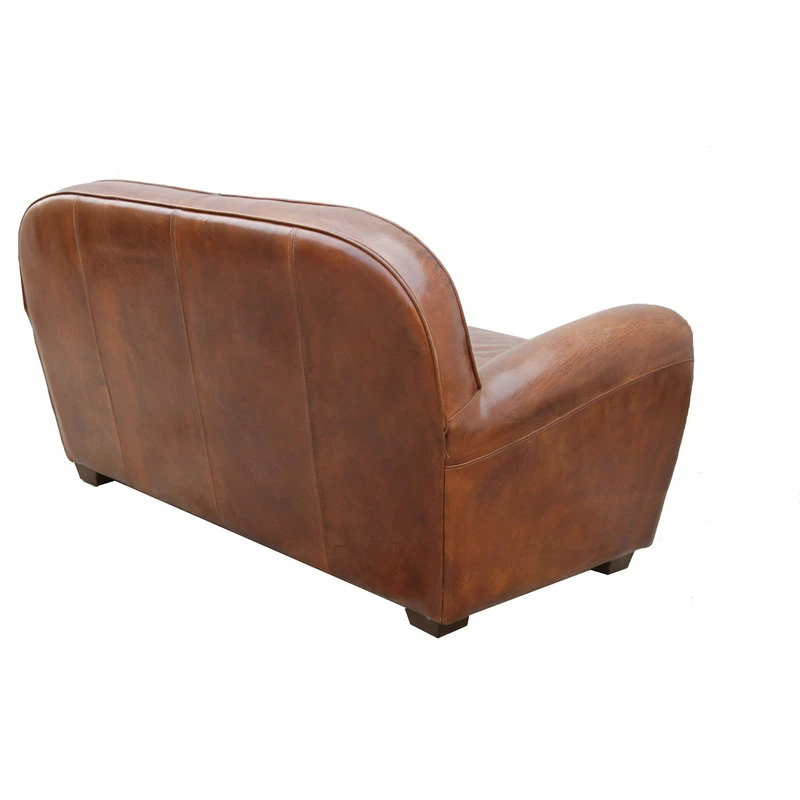 Best reviews of ๐ Pasargad Home Paris Club Genuine Leather Loveseat ๐ - Image 4