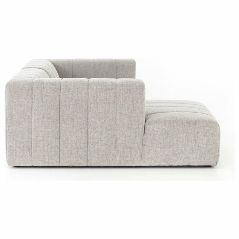 Budget ⭐ Zin Home Langham Channel Tufted 2 Piece Modular Sectional 88" 🌟 - Image 3