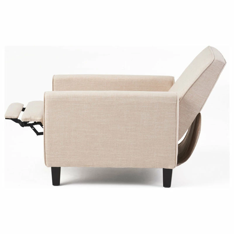 Best deal ๐งจ GDFStudio Susan Fabric Recliner, Set Of 2, Beige And Dark Brown โญ - Image 9