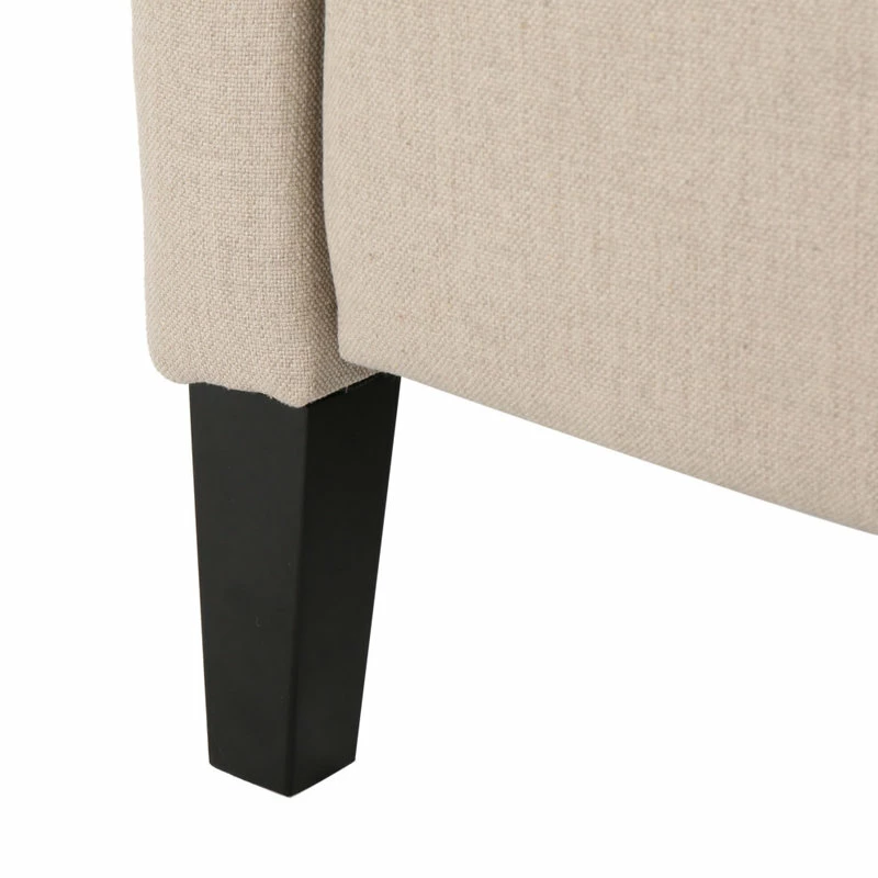 Flash Sale ๐ GDFStudio GDF Studio Westeros Contemporary Fabric Wingback Pushback Recliner, Wheat โจ - Image 11