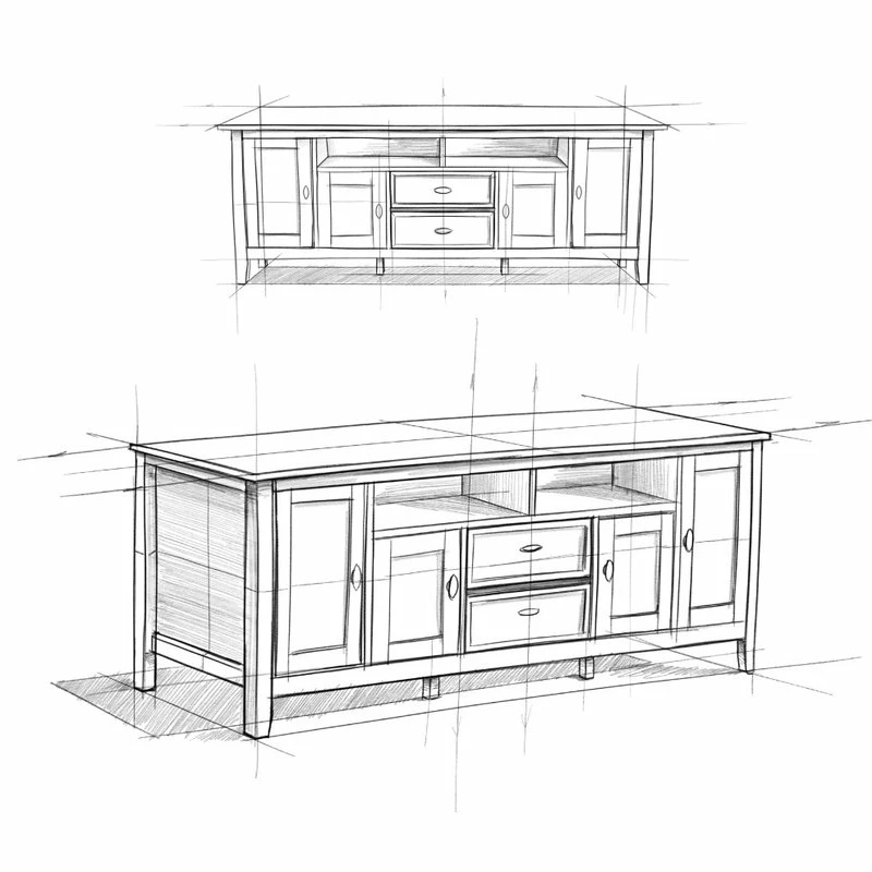 New 😉 Simpli Home Ltd. Warm Shaker 72 Inch TV Media Stand 🤩 - Image 9