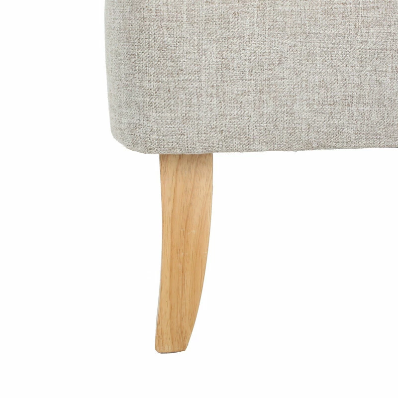 Promo 👏 GDFStudio GDF Studio Shelby Mid Century Modern Fabric Loveseat, Beige 🎁 - Image 6