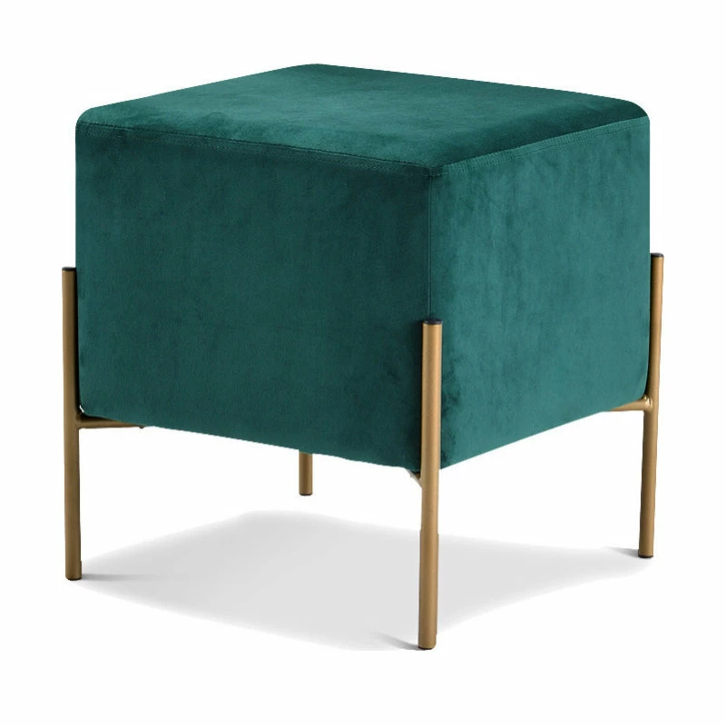 Deals ๐ฅ Meridian Furniture Isla Velvet Ottoman/Stool, Green ๐งจ
