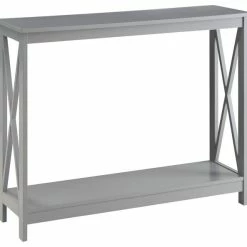 Budget 🛒 Convenience Concepts Oxford Console Table With Shelf 🧨