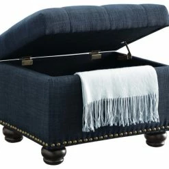Outlet 😀 Convenience Concepts Designs4Comfort 5Th Avenue Storage Ottoman ⌛